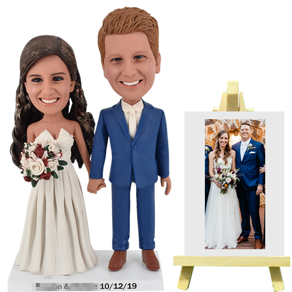 Custom Wedding Bobbleheads
