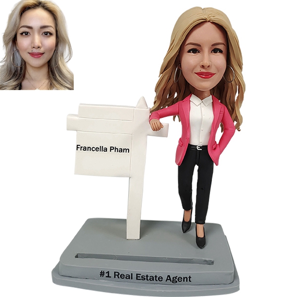 Custom-Bobblehead-Realtor-Real-Estate-Agent