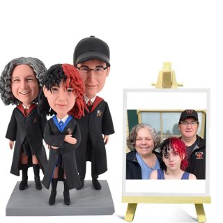 SY22065 family bobblehead from photo