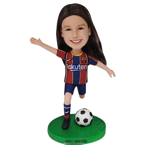 2. Barcelona FC Soccer Player Bobble Head