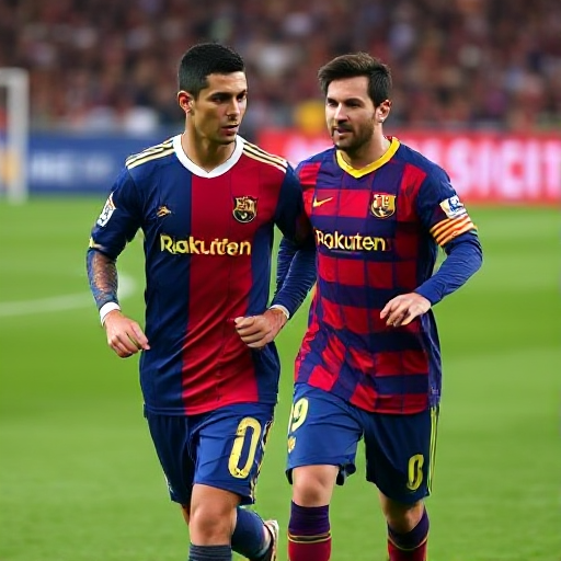 Cristiano Ronaldo and Lionel Messi